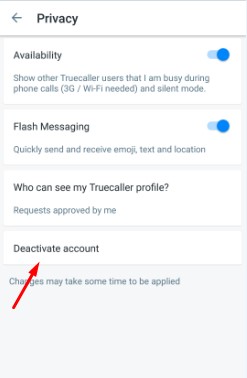 Truecaller Account Deactivate कैसे करे