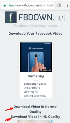 Facebook Video Download kaise kare ss 4