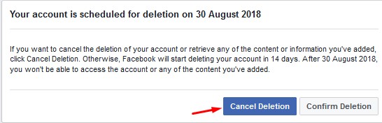 Facebook account deletion kaise kare