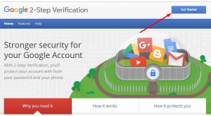 Gmail 2 Step Verification enable