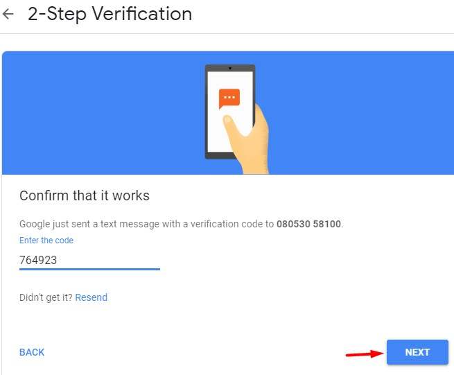 Turn on 2 Step Verification in Hindi