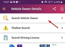 App se Vehicle Owner Search kare